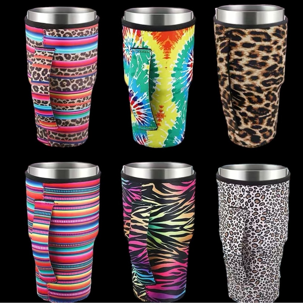 Drink Sleeves -Insulator Sleeve For Cold Beverages Neoprene Cup Holder